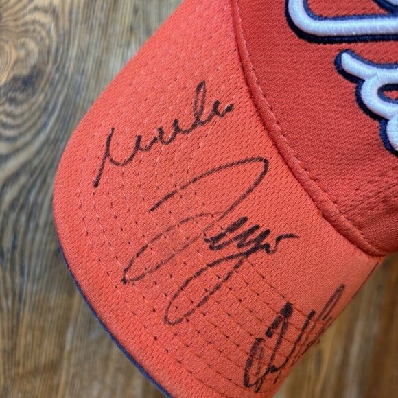 PGA Fred Couples Ian Poulter Mike Weir S. Garcia Titleist Hat Signed Autographed - Picture 8 of 13